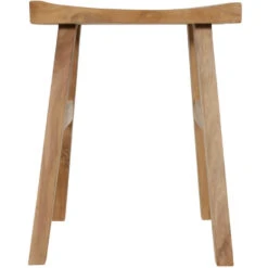 Teak Krukje 40x30x50cm - Hout - Bruin 8 Teak Krukje 40x30x50cm - Hout - Bruin -Meubelwinkel 1000094406 0103