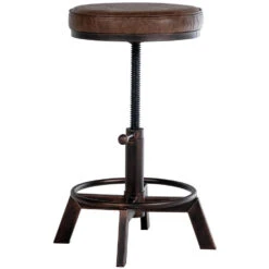 CLP Hocker Destin Kunstleder Bronskleurig 9 CLP Hocker Destin Kunstleder Bronskleurig -Meubelwinkel 1000095339 0103