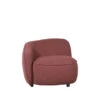 LABEL51 Fauteuil Livo Links - Winered - Boucle 2 LABEL51 Fauteuil Livo Links - Winered - Boucle -Meubelwinkel 1000097883