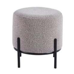 DS4U® Torben Hocker 35x38cm - Stof - Taupe