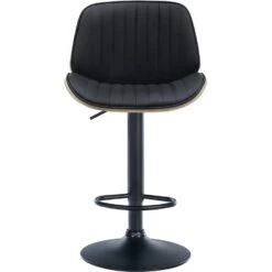 CLP Barkruk Nova Kunstleer Natura - Zwart 8 CLP Barkruk Nova Kunstleer Natura - Zwart -Meubelwinkel 1000099011 0102