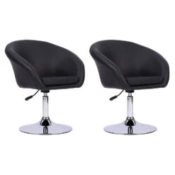 Happy Garden Stoelen GABIN - Zwart - Mock