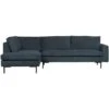 WOOOD Hoekbank Arwin Links - Staalblauw 2 WOOOD Hoekbank Arwin Links - Staalblauw -Meubelwinkel 10101952