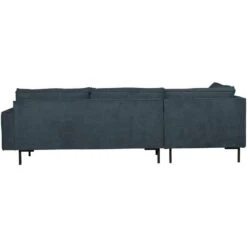 WOOOD Hoekbank Arwin Links - Staalblauw -Meubelwinkel 10101952 1900