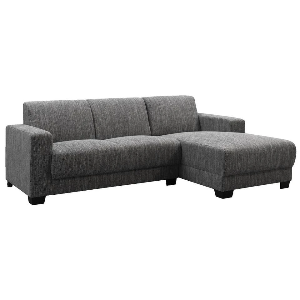 Hoekbank Aberdeen Rechts - Stof - Grijs 4 Hoekbank Aberdeen Rechts - Stof - Grijs - Afbeelding 2