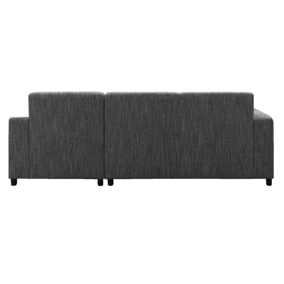 Hoekbank Aberdeen Rechts - Stof - Grijs 5 Hoekbank Aberdeen Rechts - Stof - Grijs - Afbeelding 3