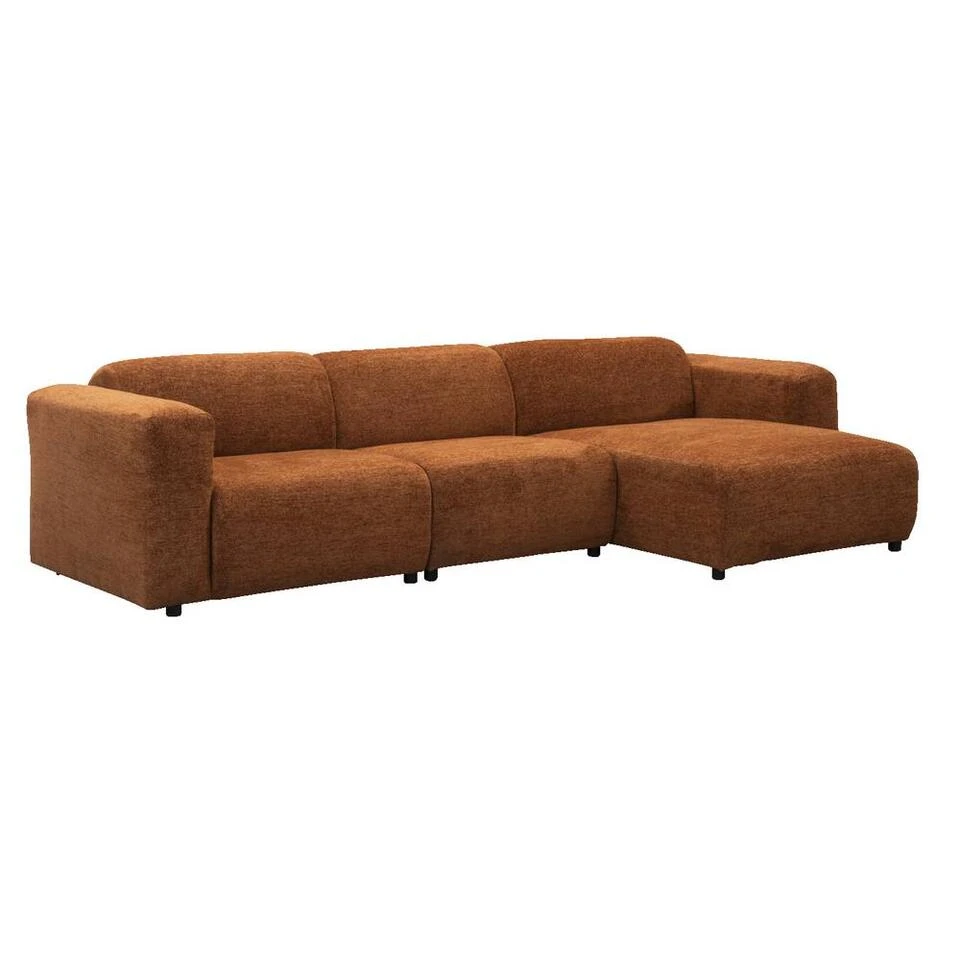 UMIX Hoekbank Astoria Voster - Terracotta 4 UMIX Hoekbank Astoria Voster - Terracotta - Afbeelding 2