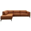Hoekbank Otis Links - Cognac -Meubelwinkel 10112060
