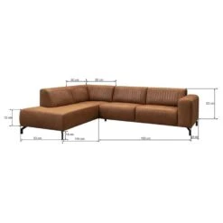 Hoekbank Otis Links - Cognac 8 Hoekbank Otis Links - Cognac -Meubelwinkel 10112060 9600