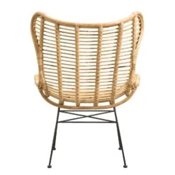 Fauteuil Jasmine - Rotan/metaal - Naturel 8 Fauteuil Jasmine - Rotan/metaal - Naturel -Meubelwinkel 10207005 0900