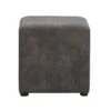 Hocker Nando - Antraciet - 45x45x45 Cm 2 Hocker Nando - Antraciet - 45x45x45 Cm -Meubelwinkel 10209450
