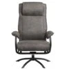 Relaxfauteuil Vic - Antraciet -Meubelwinkel 10209616