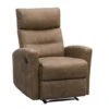 Relaxfauteuil Jackson - Stof - Lichtbruin -Meubelwinkel 10209886