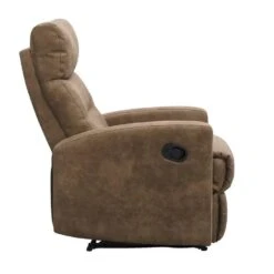 Relaxfauteuil Jackson - Stof - Lichtbruin -Meubelwinkel 10209886 8000