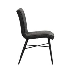 Eetkamerstoel Novan - Stof - Antraciet 8 Eetkamerstoel Novan - Stof - Antraciet -Meubelwinkel 10302542 8000