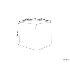 Beliani Poef HARNAI - Wit Katoen 8 Beliani Poef HARNAI - Wit Katoen -Meubelwinkel 109977d402414c309fc2d4bd0ae5a647 1