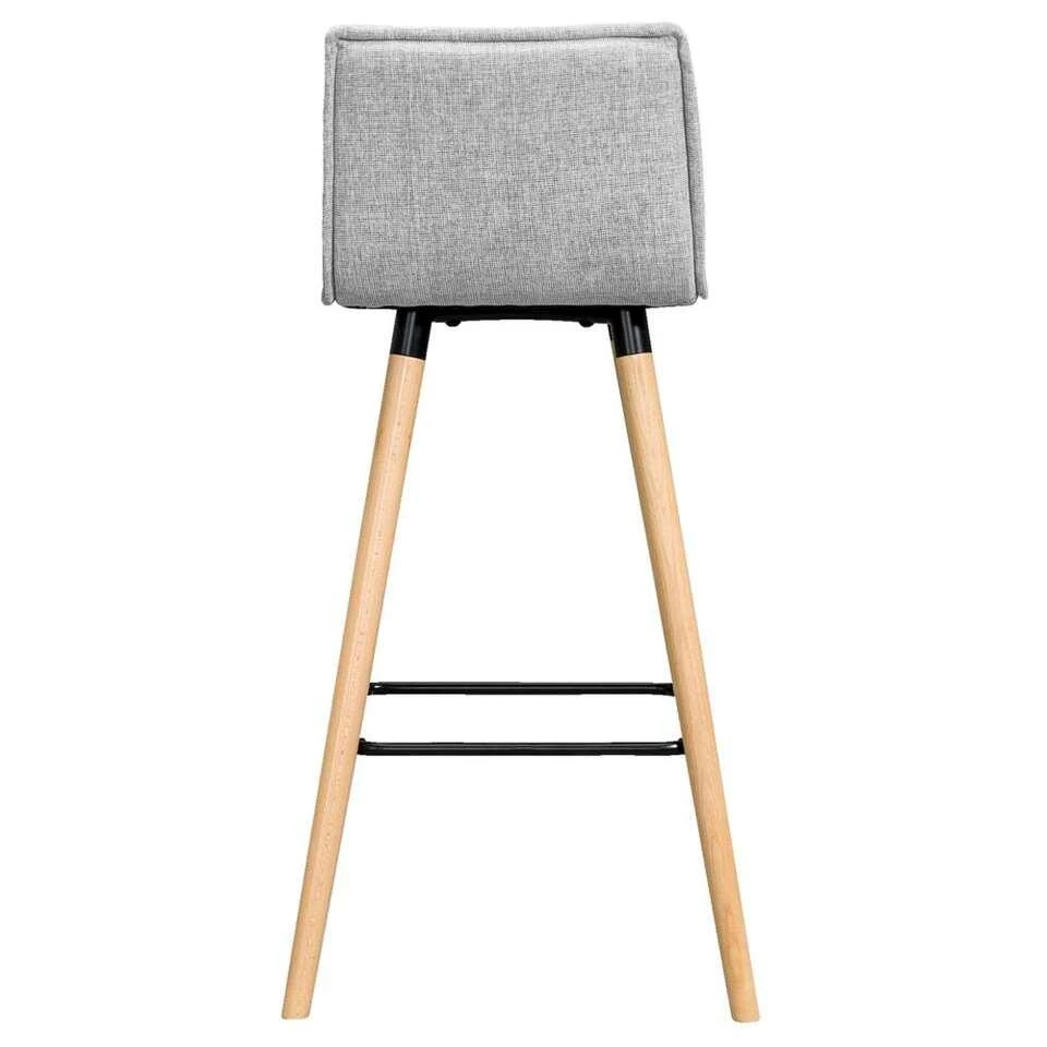 Barkruk Mariska - Lichtgrijs 6 Barkruk Mariska - Lichtgrijs - Afbeelding 4