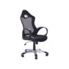 Beliani Bureaustoel ICHAIR - Zwart Polyester 1 Beliani Bureaustoel ICHAIR - Zwart Polyester -Meubelwinkel 1134172607