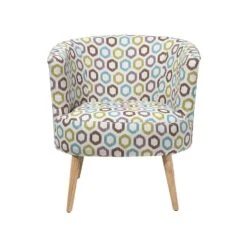 Beliani Fauteuil ODENZEN - Multicolor Polyester 9 Beliani Fauteuil ODENZEN - Multicolor Polyester -Meubelwinkel 12060498093345b7ae85888e41a10955