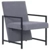 VidaXL Fauteuil Stof Lichtgrijs -Meubelwinkel 1230369017