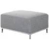 Beliani Ottomaan OSLO - Grijs Polyester 2 Beliani Ottomaan OSLO - Grijs Polyester -Meubelwinkel 1232146909