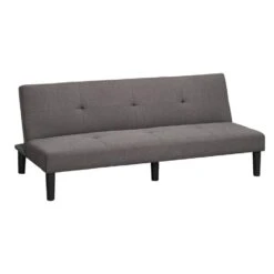 Slaapbank Cairns - Antraciet - 74,5x188x88 Cm 8 Slaapbank Cairns - Antraciet - 74,5x188x88 Cm -Meubelwinkel 12600360 0300