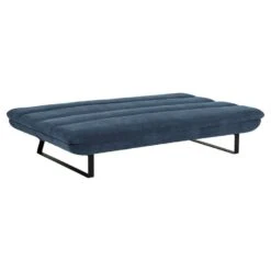 Slaapbank Adelaide - Donker Blauw - 91x200x124 Cm -Meubelwinkel 12600430 0300