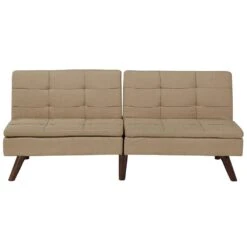 Beliani Driezitsbank - RONNE Bruin Polyester