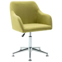 VidaXL Eetkamerstoelen Draaibaar 2 St Stof Groen 9 VidaXL Eetkamerstoelen Draaibaar 2 St Stof Groen -Meubelwinkel 148157d5736847ae9b1e0da17c193d01