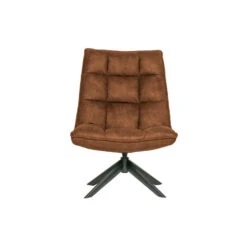 WOOOD Jouke Draaifauteuil - Kunstleer - Cognac - 97x70x85 9 WOOOD Jouke Draaifauteuil - Kunstleer - Cognac - 97x70x85 -Meubelwinkel 1697548865 0103