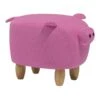 Beliani Dierenhocker PIGGY - Roze Polyester 2 Beliani Dierenhocker PIGGY - Roze Polyester -Meubelwinkel 1877241432