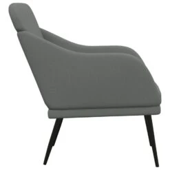 VidaXL Fauteuil 63x76x80 Cm Stof Donkergrijs -Meubelwinkel 18b47bd306a04ed9a57ef1c2758ba8be