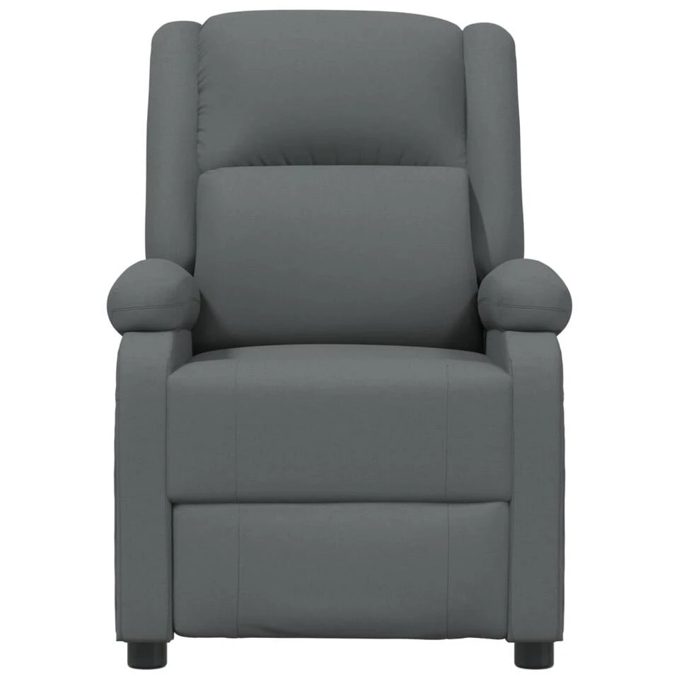 VidaXL Fauteuil Elektrisch Verstelbaar Stof Donkergrijs 71x90.5x96 Cm 5 VidaXL Fauteuil Elektrisch Verstelbaar Stof Donkergrijs 71x90.5x96 Cm - Afbeelding 3