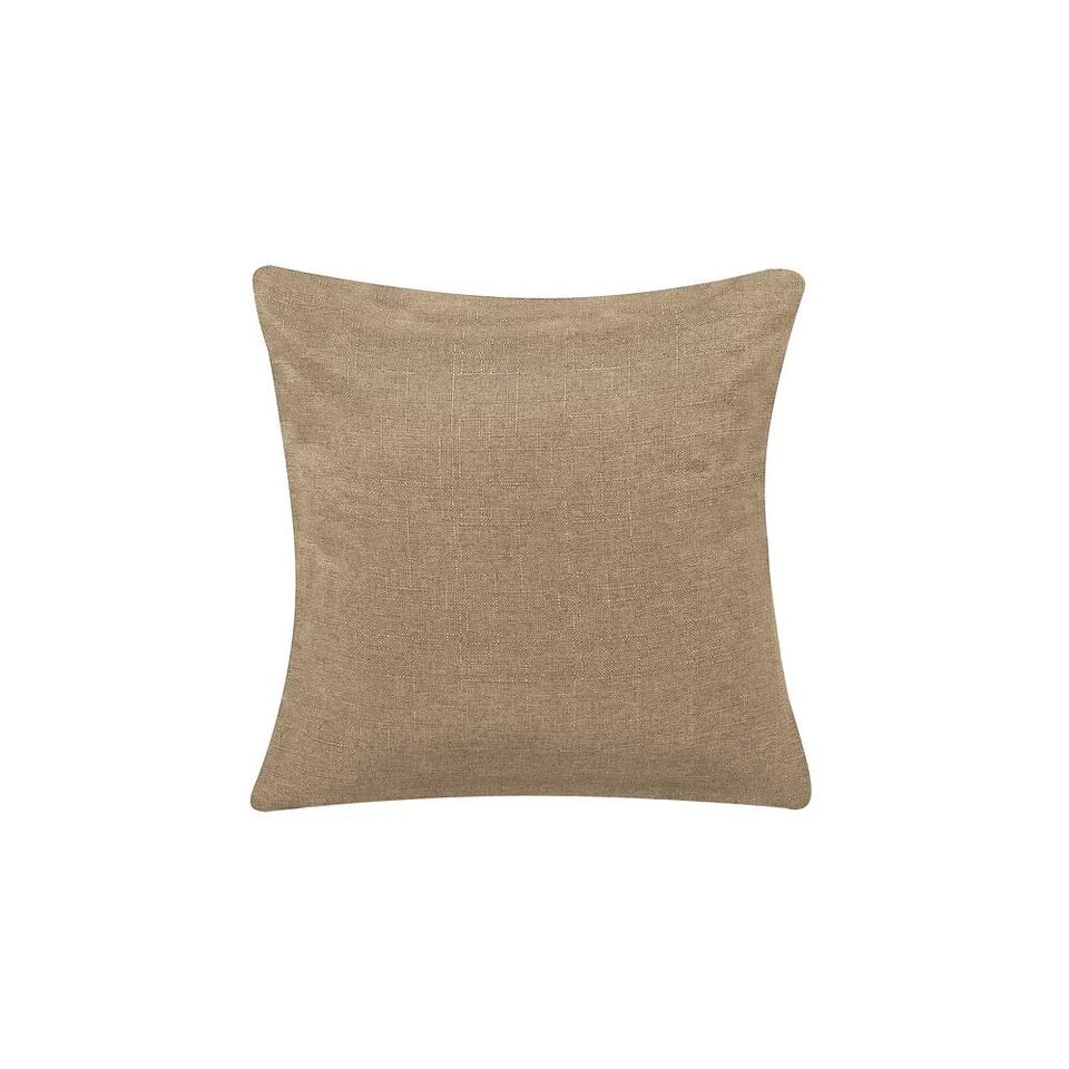 Beliani Slaapbank - LUCAN Beige Polyester 4 Beliani Slaapbank - LUCAN Beige Polyester - Afbeelding 2