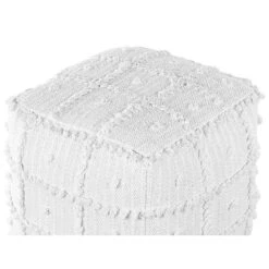 Beliani Poef HARNAI - Wit Katoen 9 Beliani Poef HARNAI - Wit Katoen -Meubelwinkel 2b17e63042c44e17a11c42da66309865