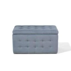 Beliani Ottomaan MICHIGAN - Grijs Fluweel 9 Beliani Ottomaan MICHIGAN - Grijs Fluweel -Meubelwinkel 30b58d24508e439c8c02d40684e263d6