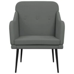 VidaXL Fauteuil 63x76x80 Cm Stof Donkergrijs -Meubelwinkel 30eaf6a4eeb0439394ee6cdc6dbb3175