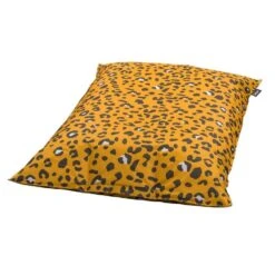 Lebel Zitzak Leopard - Oker - 100x150 Cm -Meubelwinkel 35100037 0301