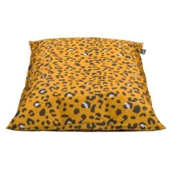 Lebel Zitzak Leopard - Oker - 100x150 Cm -Meubelwinkel 35100037 0500