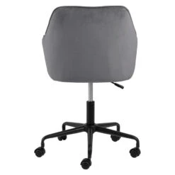 Sohome Bureaustoel Otto - Velvet - Dark Grey 9 Sohome Bureaustoel Otto - Velvet - Dark Grey -Meubelwinkel 3b6ea51acb444a4a9d99017b746bb4c7