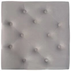 VidaXL Kruk 60x60x36 Cm Fluweel Donkergrijs -Meubelwinkel 3c34ada264de4eafacb0cc2853dbf1e8