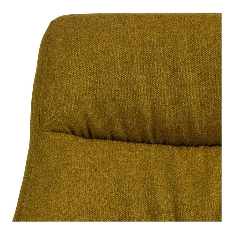 Sohome Draaifauteuil Leopold - Met Voetenbank - Geel 5 Sohome Draaifauteuil Leopold - Met Voetenbank - Geel - Afbeelding 3