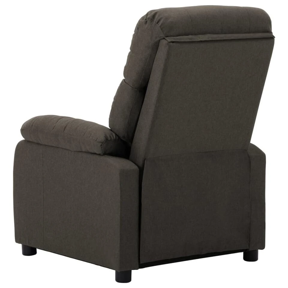 VidaXL Fauteuil Verstelbaar Elektrisch Stof Taupe 6 VidaXL Fauteuil Verstelbaar Elektrisch Stof Taupe - Afbeelding 4