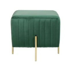 Beliani Hocker DAYTON - Groen Fluweel 9 Beliani Hocker DAYTON - Groen Fluweel -Meubelwinkel 45afbc117b7a463292eeaa7a6063bfeb