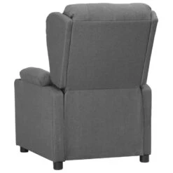 VidaXL Fauteuil Verstelbaar Stof Lichtgrijs -Meubelwinkel 497a05526c3f43bca25234babb597f1e