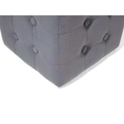Beliani Poef WISCONSIN - Grijs Fluweel 9 Beliani Poef WISCONSIN - Grijs Fluweel -Meubelwinkel 49fedf334d66437389a66427b9d26e39