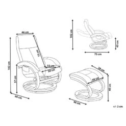 Beliani Massagestoel HERO - Zwart Polyester -Meubelwinkel 4cae1b3737794d71872ebe598776f6e2