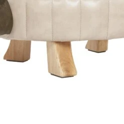 Beliani Dierenhocker TURTLE - Groen Kunstleer -Meubelwinkel 5053f4e365924248a321a9891615ee96