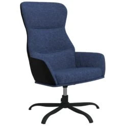 VidaXL Relaxstoel Met Voetensteun Stof Blauw 8 VidaXL Relaxstoel Met Voetensteun Stof Blauw -Meubelwinkel 553caefc2c474f2095bb26962563cfbe