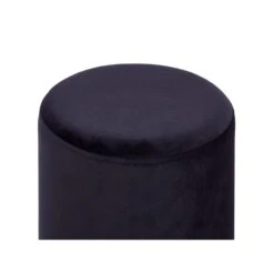 Beliani Poef BRIGITTE - Zwart Fluweel -Meubelwinkel 5a02156970da4f30834f9814ae6cbd84